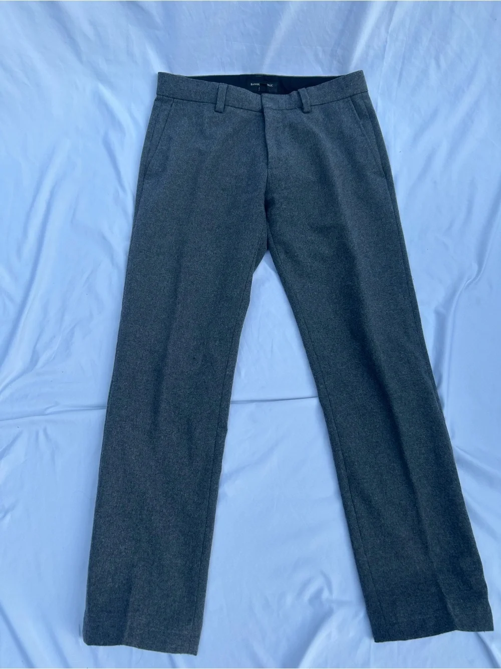 Banana Republic Emerson Dress Pants - Gray wool blend